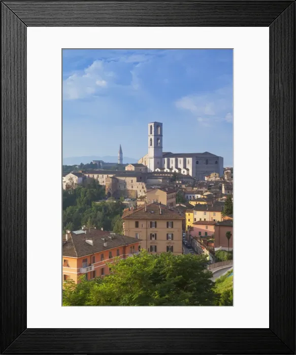 Framed Print : San Domenico Church, Perugia, Umbria, Italy Framed Print : San Domenico Church, Perugia, Umbria, Italy