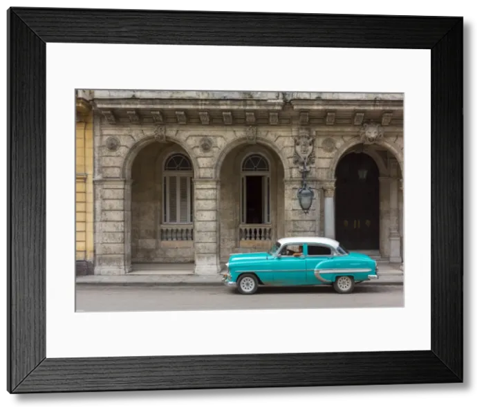 Framed Print : Cuba, Havana, La Habana Vieja, Prado or Paseo de Marti Framed Print : Cuba, Havana, La Habana Vieja, Prado or Paseo de Marti