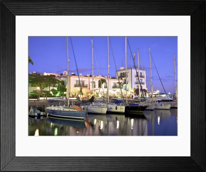 Framed Print : Puerto de Morgan, Gran Canaria, Canary Islands, Spain, Atlantic Ocean, Europe Framed Print : Puerto de Morgan, Gran Canaria, Canary Islands, Spain, Atlantic Ocean, Europe