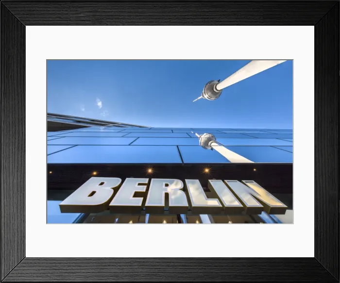 Framed Print : Reflection, TV Tower, Alexanderplatz, Berlin, Germany Framed Print : Reflection, TV Tower, Alexanderplatz, Berlin, Germany