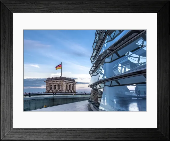 Framed Print : Dome, Reichstag, Berlin, Germany Framed Print : Dome, Reichstag, Berlin, Germany