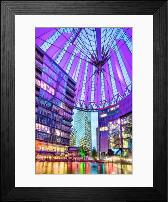 Framed Print : Interior, Potsdamer Platz, Berlin, Germany Framed Print : Interior, Potsdamer Platz, Berlin, Germany