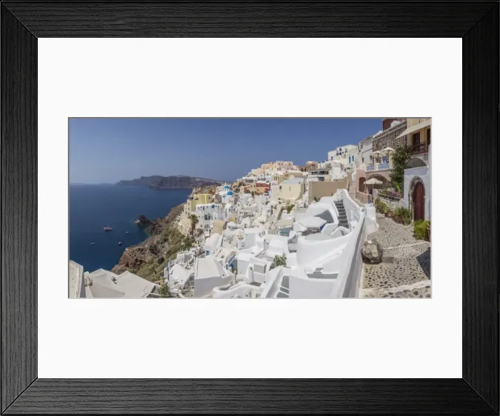 Framed Print : Oia, Santorini (Thira), Cyclades Islands, Greece Framed Print : Oia, Santorini (Thira), Cyclades Islands, Greece