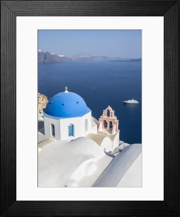 Framed Print : Oia, Santorini (Thira), Cyclades Islands, Greece Framed Print : Oia, Santorini (Thira), Cyclades Islands, Greece