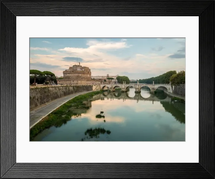 Framed Print : Europe, Italy, Lazio, Rome. Saint Angel Castle Framed Print : Europe, Italy, Lazio, Rome. Saint Angel Castle