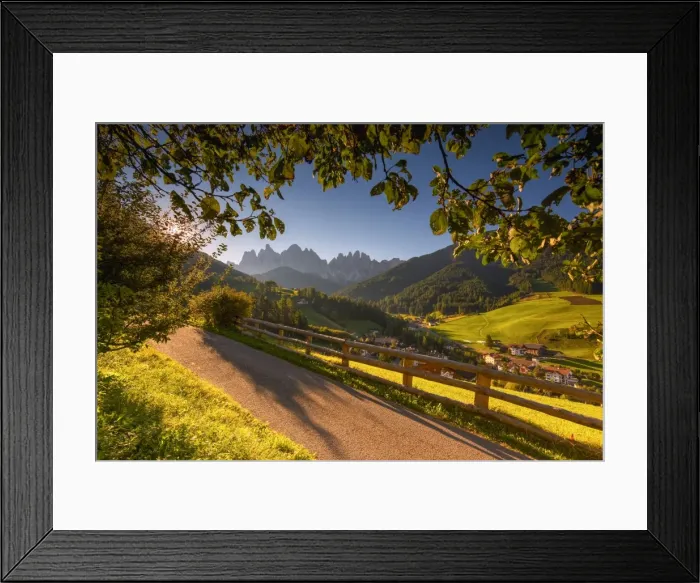 Framed Print : Funes valley, Bolzano province, Trentino alto Adige district, Europe, Italy Framed Print : Funes valley, Bolzano province, Trentino alto Adige district, Europe, Italy