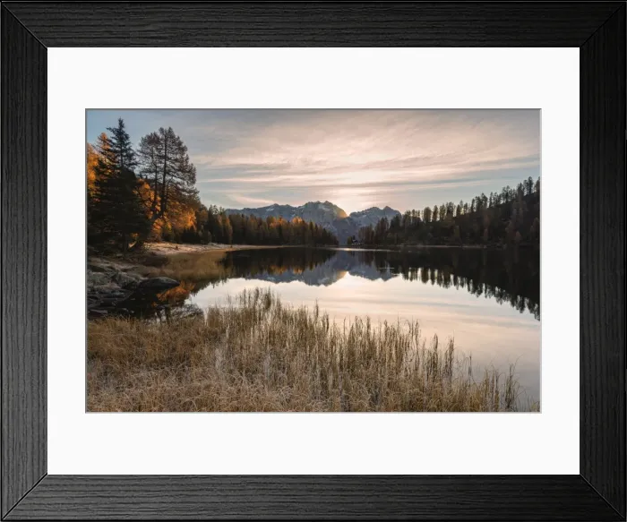 Framed Print : Malghette lake in Adamello Brenta natural park, Trento province, Trentino Alto Adige district Framed Print : Malghette lake in Adamello Brenta natural park, Trento province, Trentino Alto Adige district