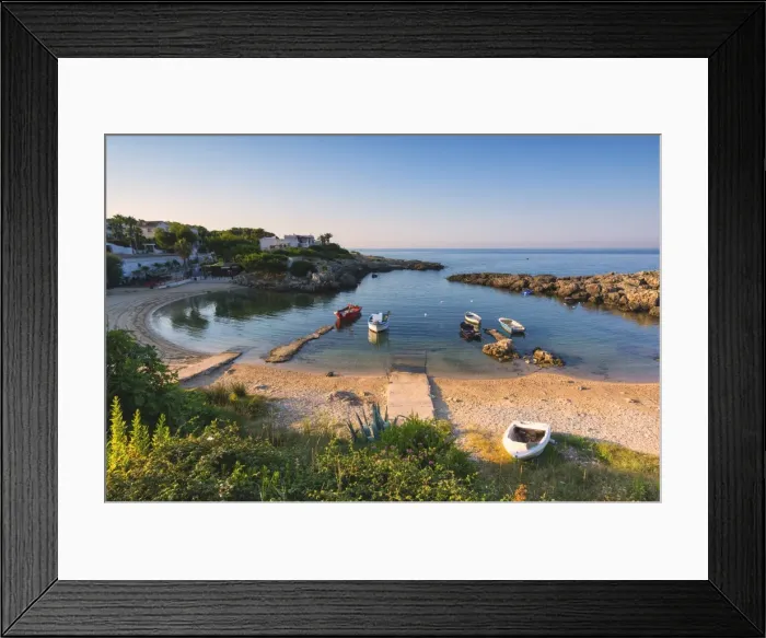 Framed Print : Sunrise in Salento, Taranto province, Puglia district, Italy, Europe Framed Print : Sunrise in Salento, Taranto province, Puglia district, Italy, Europe