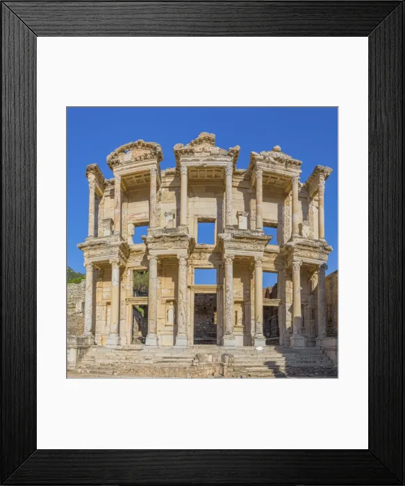 Framed Print : Library of Celsus, Ruins of ancient Ephesus, Selcuk, Izmir Province, Turkey Framed Print : Library of Celsus, Ruins of ancient Ephesus, Selcuk, Izmir Province, Turkey