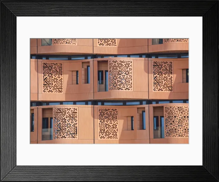 Framed Print : United Arab Emirates, Abu Dhabi, Masdar City - the worlds first zero-carbon, car Framed Print : United Arab Emirates, Abu Dhabi, Masdar City - the worlds first zero-carbon, car