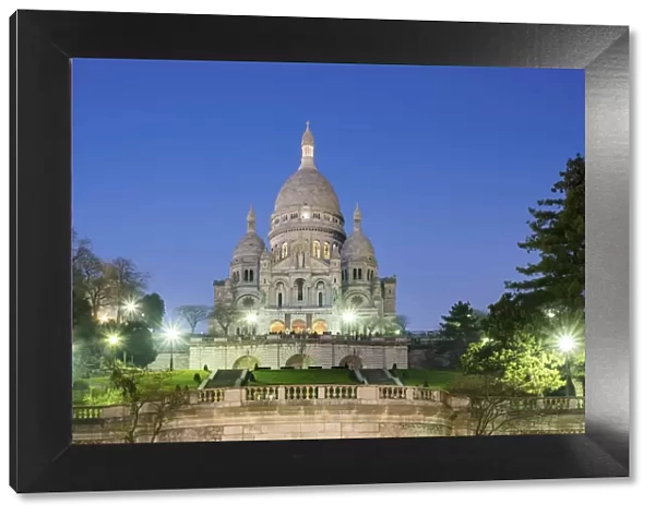 France, Paris. Basilica of Sacre Coeur, Montmartre