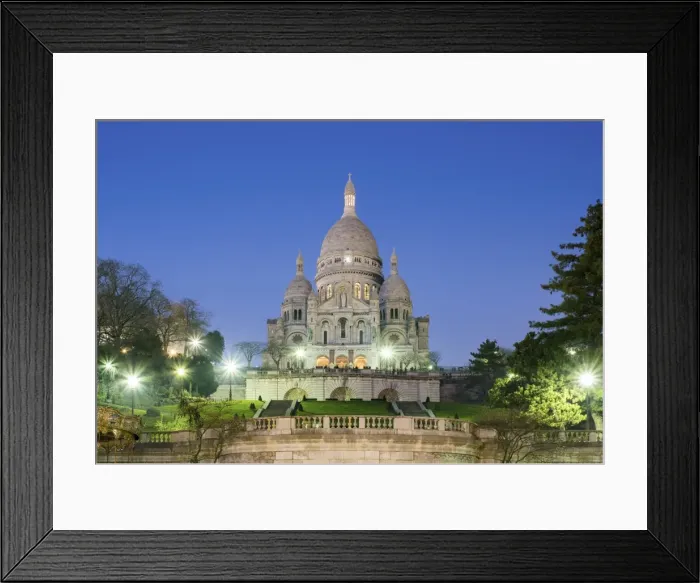 Framed Print : France, Paris. Basilica of Sacre Coeur, Montmartre Framed Print : France, Paris. Basilica of Sacre Coeur, Montmartre