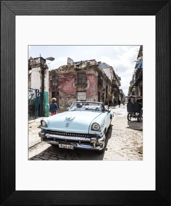 Framed Print : Classic American car, Habana Vieja, Havana, Cuba Framed Print : Classic American car, Habana Vieja, Havana, Cuba