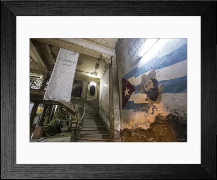 Framed Print : Entrance to La Guarida restaurant (Palador), Centro Habana, Havana, Cuba Framed Print : Entrance to La Guarida restaurant (Palador), Centro Habana, Havana, Cuba