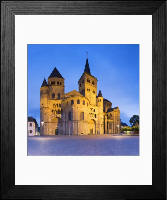 Framed Print : St Peteras Cathedral (UNESCO World Heritage Site), Trier, Rhineland-Palatinate, Germany