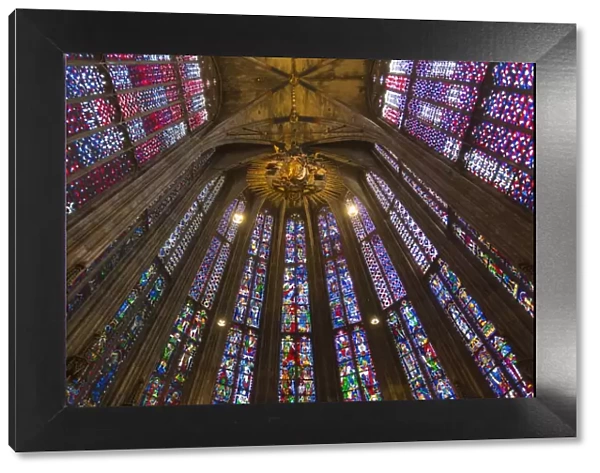 Interior of Aachen Cathedral (UNESCO World Heritage Site), Aachen, North Rhine Westphalia