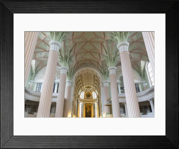 Framed Print : Interior of St Nicholas Church (Nikolaikirche), Leipzig, Saxony, Germany Framed Print : Interior of St Nicholas Church (Nikolaikirche), Leipzig, Saxony, Germany