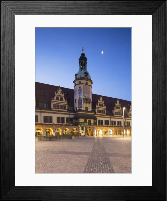 Framed Print : Old Town Hall (Altes Rathaus), Leipzig, Saxony, Germany