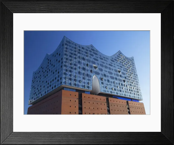 Framed Print : Elbphilharmonie concert hall, Hamburg, Germany Framed Print : Elbphilharmonie concert hall, Hamburg, Germany