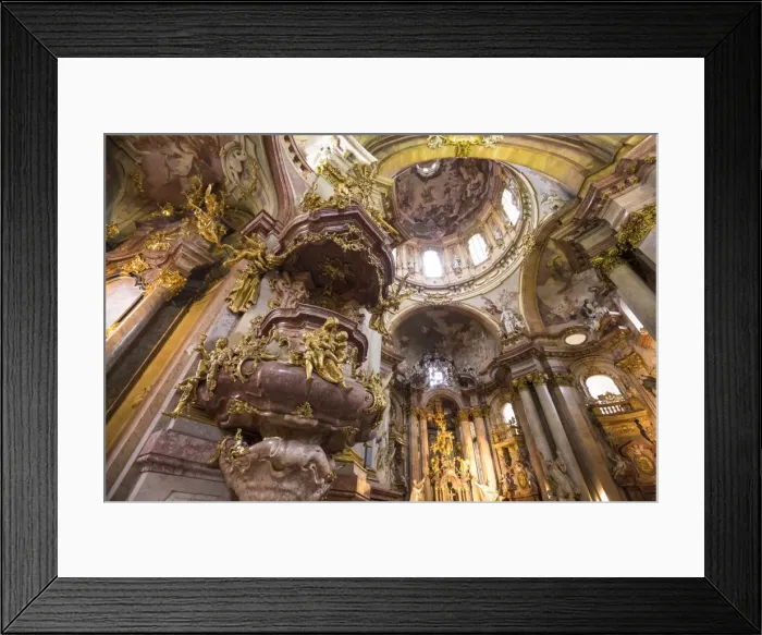 Framed Print : St. Nicholas Church, Mala Strana (Little Quarter), Prague, Czech Republic Framed Print : St. Nicholas Church, Mala Strana (Little Quarter), Prague, Czech Republic