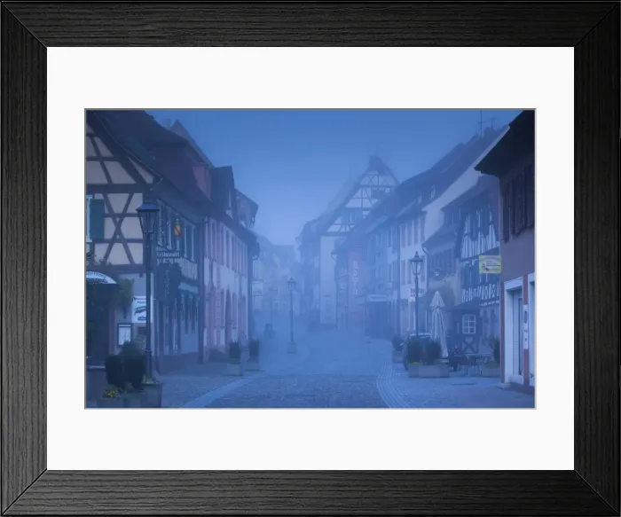 Framed Print : Germany, Baden-Wurttemburg, Kaiserstuhl Area, Endingen, Hauptstrasse, Main street Framed Print : Germany, Baden-Wurttemburg, Kaiserstuhl Area, Endingen, Hauptstrasse, Main street