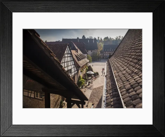 Framed Print : Germany, Baden-Wurttemburg, Maulbronn, Kloster Maulbronn Abbey, buildings of Framed Print : Germany, Baden-Wurttemburg, Maulbronn, Kloster Maulbronn Abbey, buildings of