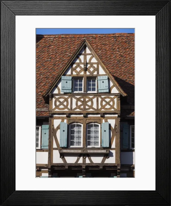 Framed Print : Germany, Baden-Wurttemburg, Maulbronn, Kloster Maulbronn Abbey, buildings of
