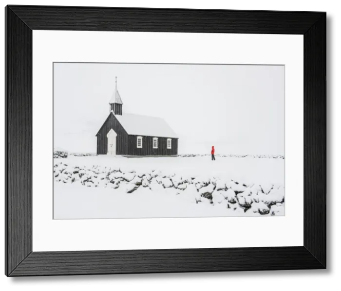 Framed Print : Budir, Snaefellsnes Peninsula, Western Iceland, Iceland Framed Print : Budir, Snaefellsnes Peninsula, Western Iceland, Iceland