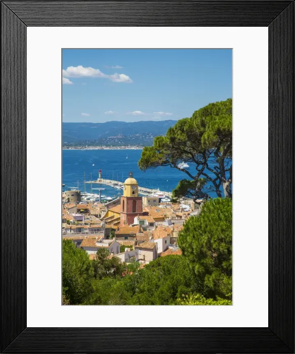 Framed Print : St. Tropez, Var, Provence-Alpes-Cote D Azur, French Riviera, France Framed Print : St. Tropez, Var, Provence-Alpes-Cote D Azur, French Riviera, France