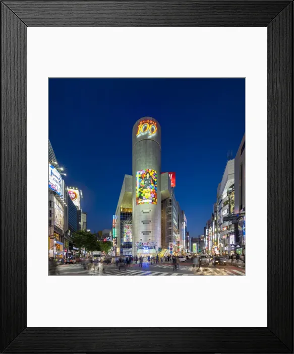 Framed Print : 109 department store, Shibuya, Tokyo, Japan Framed Print : 109 department store, Shibuya, Tokyo, Japan