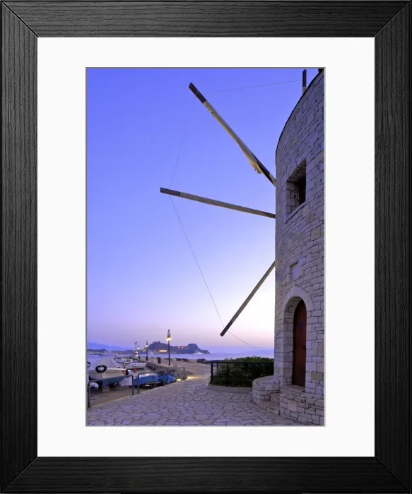 Framed Print : Windmill At Anemomilos Beach, Corfu Town, Corfu, The Ionian Islands, Greek Islands Framed Print : Windmill At Anemomilos Beach, Corfu Town, Corfu, The Ionian Islands, Greek Islands