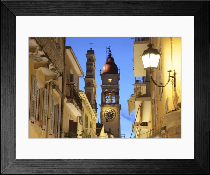 Framed Print : Saint Spyridon Church, Corfu Old Town, Corfu, The Ionian Islands, Greek Islands, Greece Framed Print : Saint Spyridon Church, Corfu Old Town, Corfu, The Ionian Islands, Greek Islands, Greece