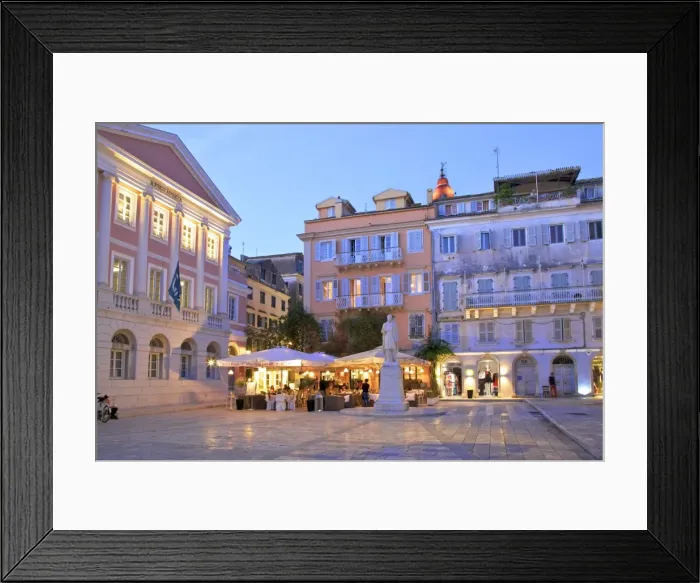 Framed Print : Bank Note Museum of Corfu, Aghiou Spyridonos Square, Corfu Old Town, Corfu, The Ionian Islands Framed Print : Bank Note Museum of Corfu, Aghiou Spyridonos Square, Corfu Old Town, Corfu, The Ionian Islands