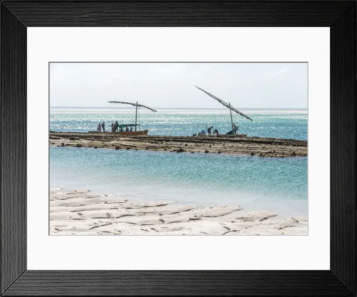 Framed Print : Africa, Mozambique, Bazaruto Islands. Fishermen at the Bazaruto Islands Framed Print : Africa, Mozambique, Bazaruto Islands. Fishermen at the Bazaruto Islands