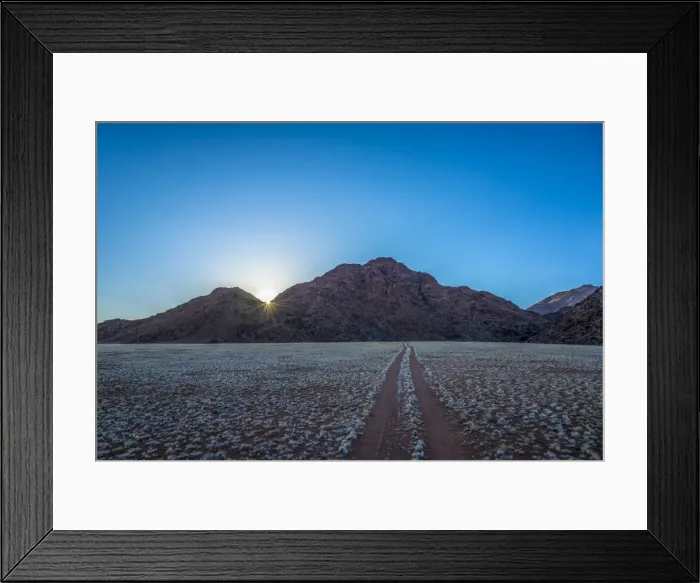 Framed Print : Africa, Namibia. Sunrise at Kanaan farm in Southern Namibia Framed Print : Africa, Namibia. Sunrise at Kanaan farm in Southern Namibia