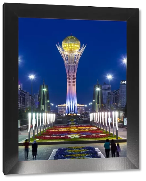 Central Asia, Kazakhstan, Astana, Nurzhol Bulvar - Bayterek Tower
