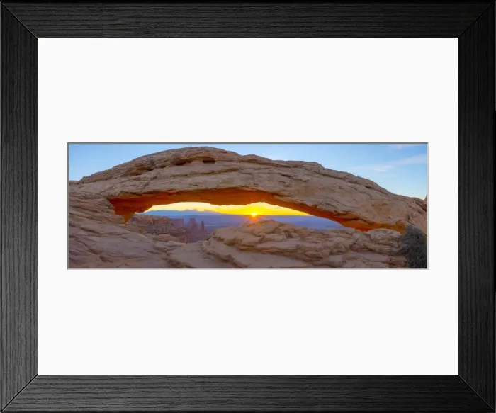 Framed Print : USA, Utah, Canyonlands National Park, Island in the Sky District, Mesa Arch, Sunrise Framed Print : USA, Utah, Canyonlands National Park, Island in the Sky District, Mesa Arch, Sunrise