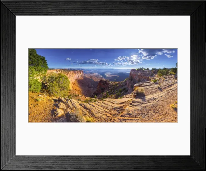 Framed Print : USA, Utah, Canyonlands National Park, Island in the Sky District, Buck Canyon Overlook Framed Print : USA, Utah, Canyonlands National Park, Island in the Sky District, Buck Canyon Overlook