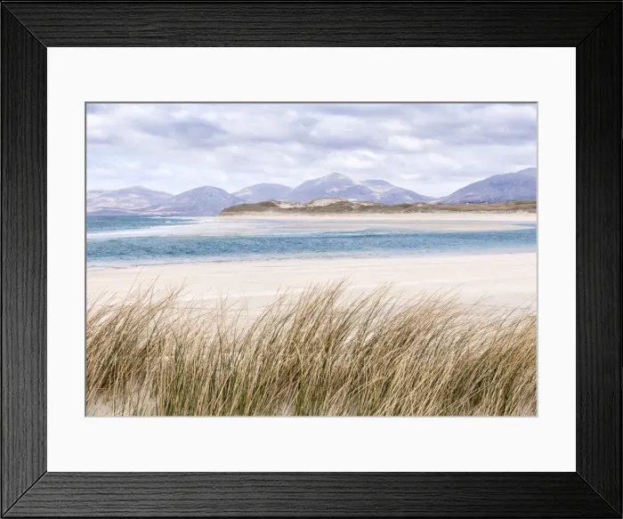 Framed Print : Seilebost beach, Harris, Hebrides, Scotland Framed Print : Seilebost beach, Harris, Hebrides, Scotland