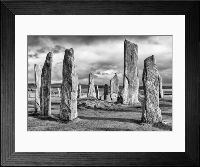 Framed Print : Callanish standing stones, Lewis, Hebrides, Scotland