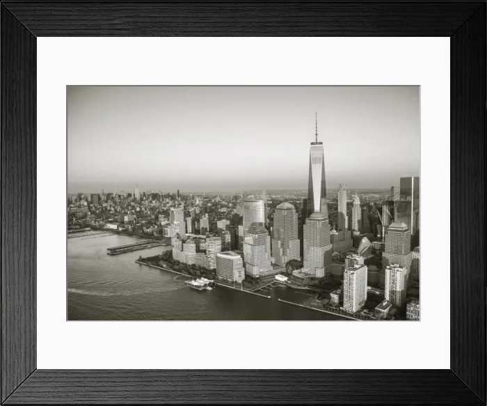 Framed Print : One World Trade Center & Lower Manhattan, New York City, New York, USA Framed Print : One World Trade Center & Lower Manhattan, New York City, New York, USA