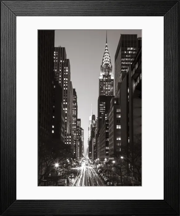 Framed Print : Chrysler Building, Midtown Manhattan, New York City, New York, USA