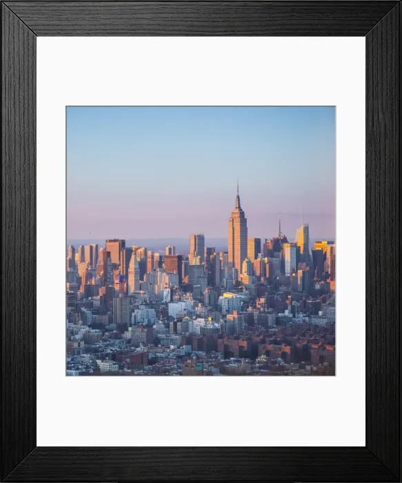 Framed Print : Empire State Building & Manhattan, New York City, New York, USA Framed Print : Empire State Building & Manhattan, New York City, New York, USA
