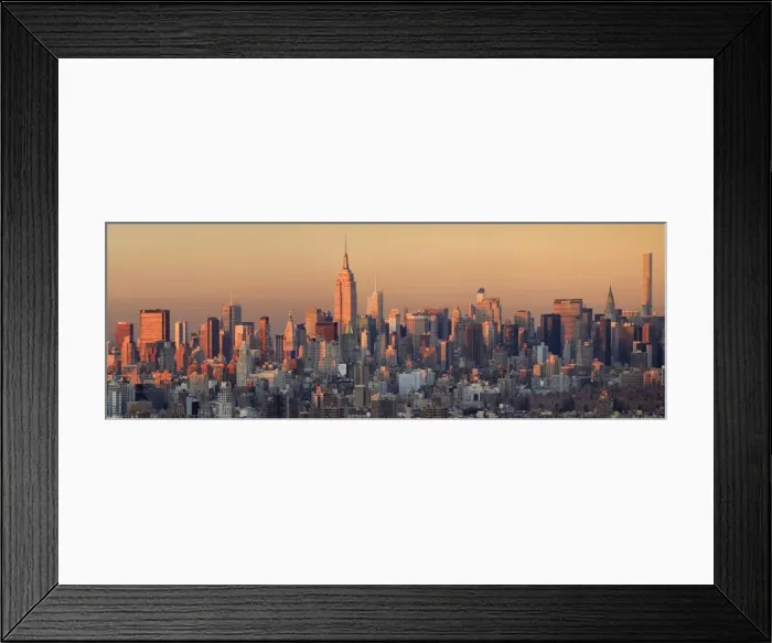 Framed Print : USA, New York City, Manhattan Skyline from Brooklyn Framed Print : USA, New York City, Manhattan Skyline from Brooklyn