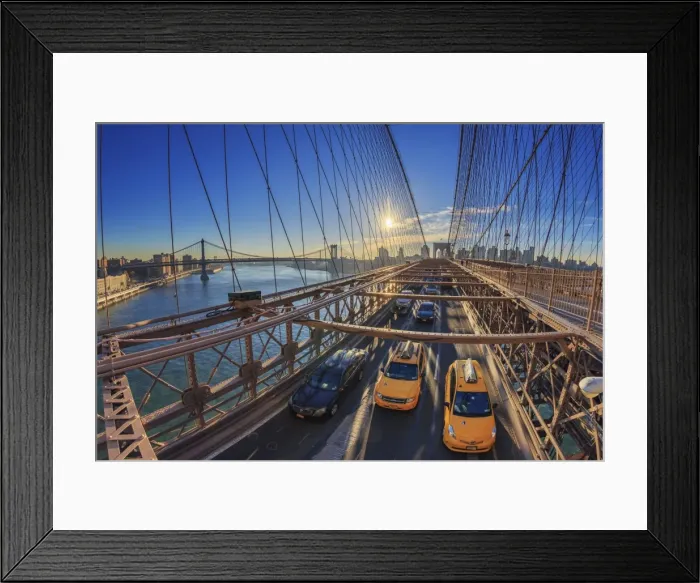 Framed Print : USA, New York City, Brooklyn Bridge Framed Print : USA, New York City, Brooklyn Bridge