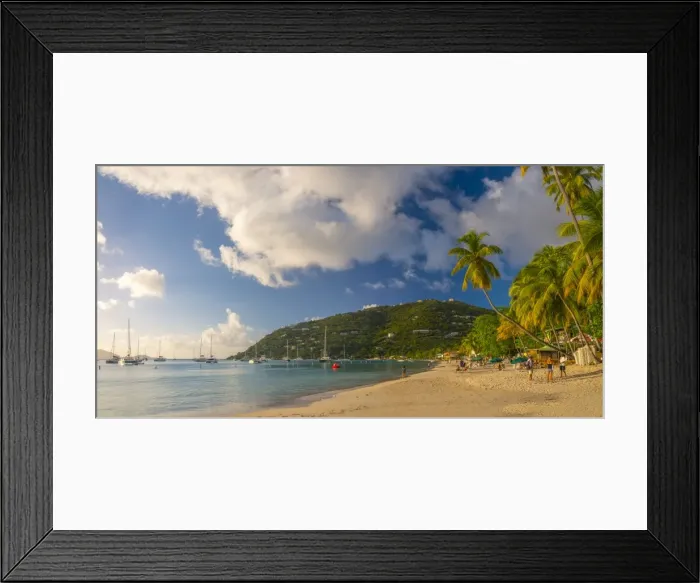Framed Print : Caribbean, British Virgin Islands, Tortola, Cane Garden Bay, Cane Garden Bay Beach Framed Print : Caribbean, British Virgin Islands, Tortola, Cane Garden Bay, Cane Garden Bay Beach