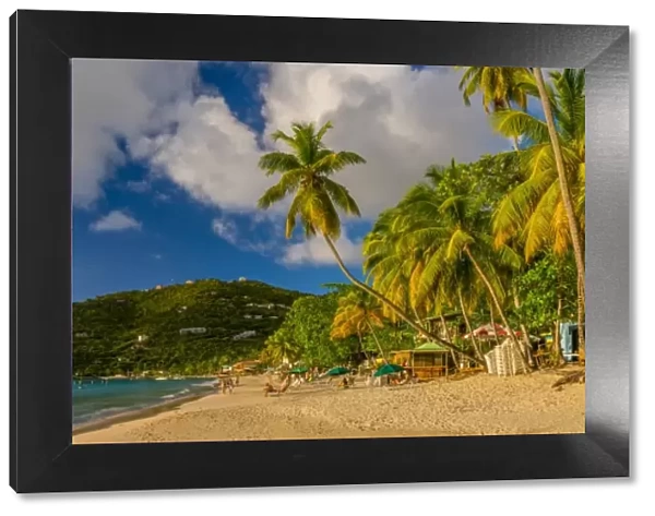 Caribbean, British Virgin Islands, Tortola, Cane Garden Bay, Cane Garden Bay Beach