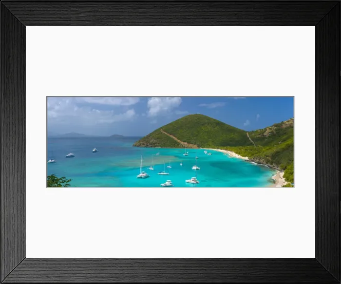 Framed Print : Caribbean, British Virgin Islands, Jost Van Dyke, White Bay Framed Print : Caribbean, British Virgin Islands, Jost Van Dyke, White Bay