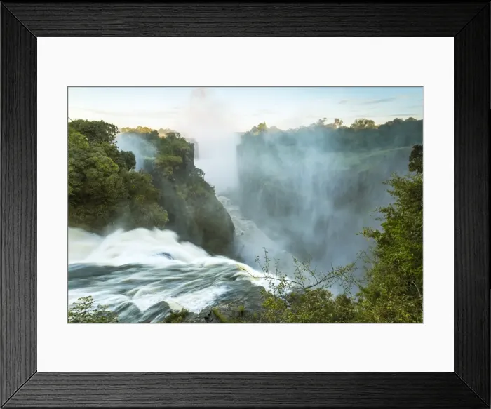Framed Print : Victoria Falls, Zimbabwe, Africa