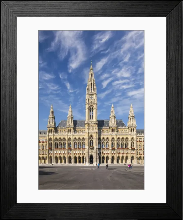 Framed Print : Rathaus (Town Hall), Vienna, Austria Framed Print : Rathaus (Town Hall), Vienna, Austria